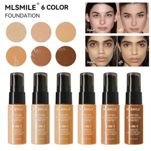 Ushas Waterproof Liquid Foundation Concealer Liquid Foundation Natural Long-Lasting Waterproof Makeup Fs445A