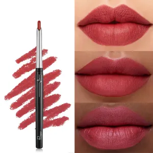 Pudaier Matte Lip Liner Eyeshadow Eyeliner Makeup Lipstick 17 Color Lip Pen
