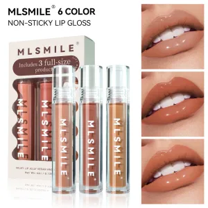 Mlsmile Mirror Liquid Lipstick Moisturizing Lip Gloss Lip Gloss Set Lip Enlightening Lip Glaze