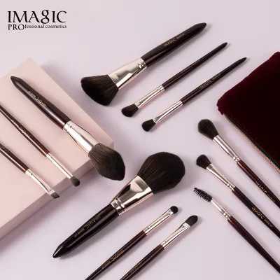Single Makeup Brush Portable Blush Highlight Silhouette Powder Repair Brush Beauty Tools Cleaning Brush