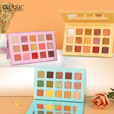 Makeup Misslara Nine-Color Eyeshadow Plate Matte Pearlescent Eyeshadow Lasting Color-Rendering Powder Smoke Makeup