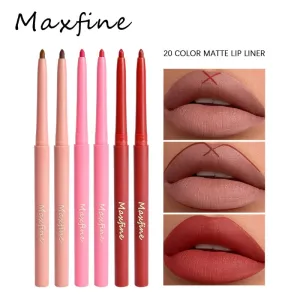 Make-Up Maxfine Lip Liner Set Lip Liner Non-Stick Cup Logo-Free Durable Waterproof