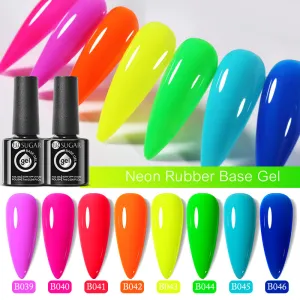 Ur Sugar Nail Rubber Primer Removable Construction Primer Non-Grinding Fluorescent Light Therapy Nail Oil Glue