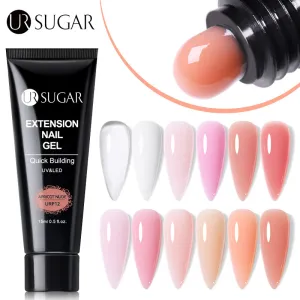 Ur Sugar Nail Art Extension Glue No Paper Holder Fast Crystal Extension Painless Light Therapy Glue Gel