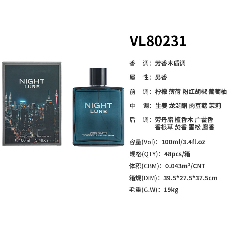 Wholesale Perfume Blue Men'S Perfume Aromatic Wooden Male