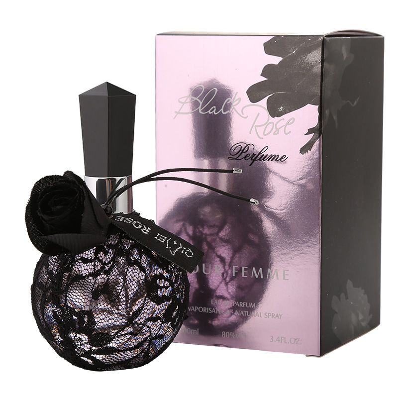 Wholesale Qimei Perfume Midnight Rose Lace Lasting Light Fragrance