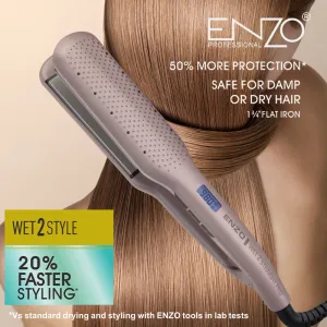 Enzo Straight Hair Splint Bangs Clip Straight Does Not Hurt Hair Curly Hair Dormitory Available Straight Curly Hair Hair Straightener