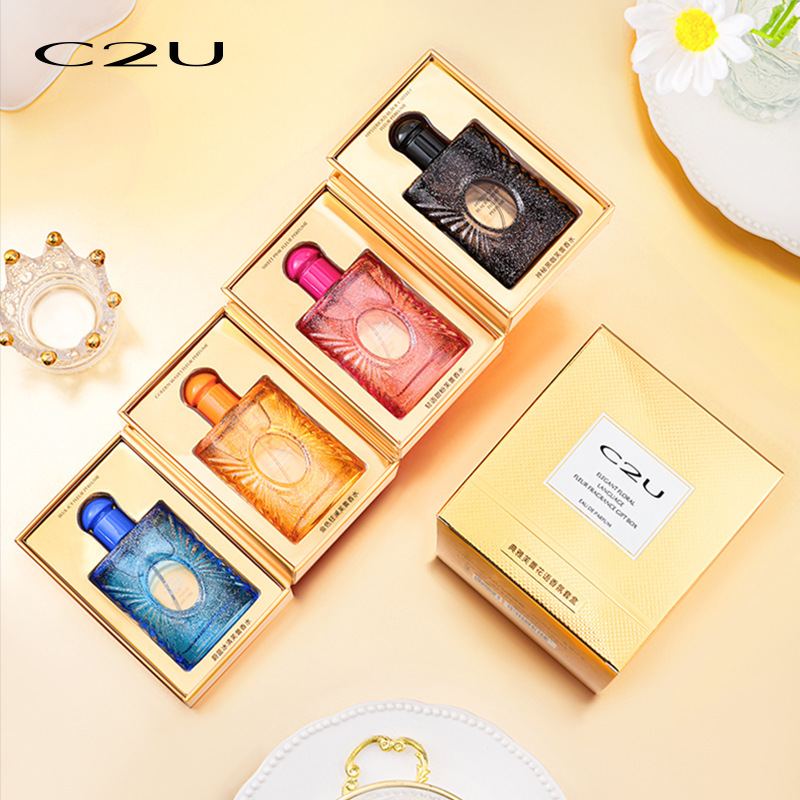 Wholesale C2U Elegant Fleece Flower Language Fragrance Set Women'S