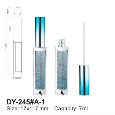 Korean Square Lipstick Tube Bevel Lipstick Tube Custom Cosmetic Plastic Tube E431#