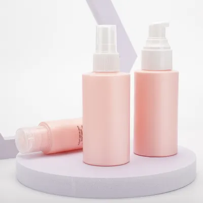 50Ml Barrier Cream Bottle Pink Hose Bottle Hand Cream Bottle Set Color Sunscreen Cream Bottle