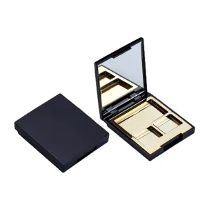864# Three-Color Concealer Plate Makeup Eye Shadow Box Combination High-Gloss Cosmetics Plastic Custom Multicolor Plastic