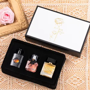 Water Of Freedom Reverses Paris Black Opium Perfume Strong Fragrance Ladies Light Fragrance Lasting Three-Piece Gift Box
