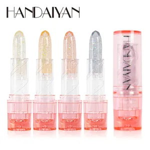 Handaiyan4 Color Warm Lipstick Flash Anti-Dry And Long-Lasting Moisturizing Lip Oil Moisturizing Jelly Lip Balm
