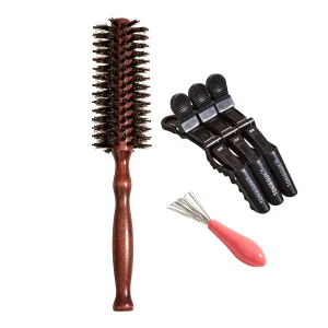 Household Style Curly Hair Set Roll Comb Bristle Hair Curly Hair Comb Hairdressing Comb Head Massage Comb