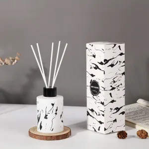 Ambientador de ratán con fragancia para interiores, sin fuego, para aromaterapia, bricolaje, adornos aromáticos