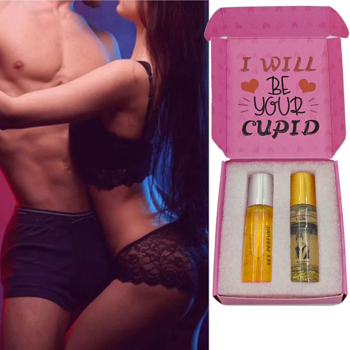 Wholesale Crazylife Pheromones Perfume Coffee Gold Foil Perfume