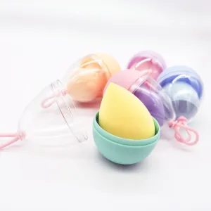 Hook Egg Box Beauty Makeup Egg A Product Powder Puff Non-Latex Soak In Water Bigger Water Drop Gourd Cut One Knife Slant Makeup