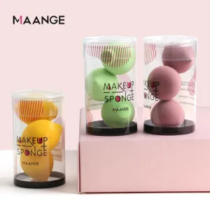 Maange 3 Canned Beauty Egg Makeup Sponge Makeup Supplies Powder Puff Makeup Egg