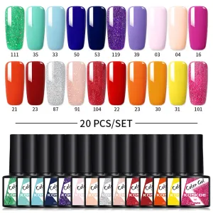 Nail Polish Gel 20 Color Series Large Suit Bottom Glue Seal Layer Phototherapy Glue Suit