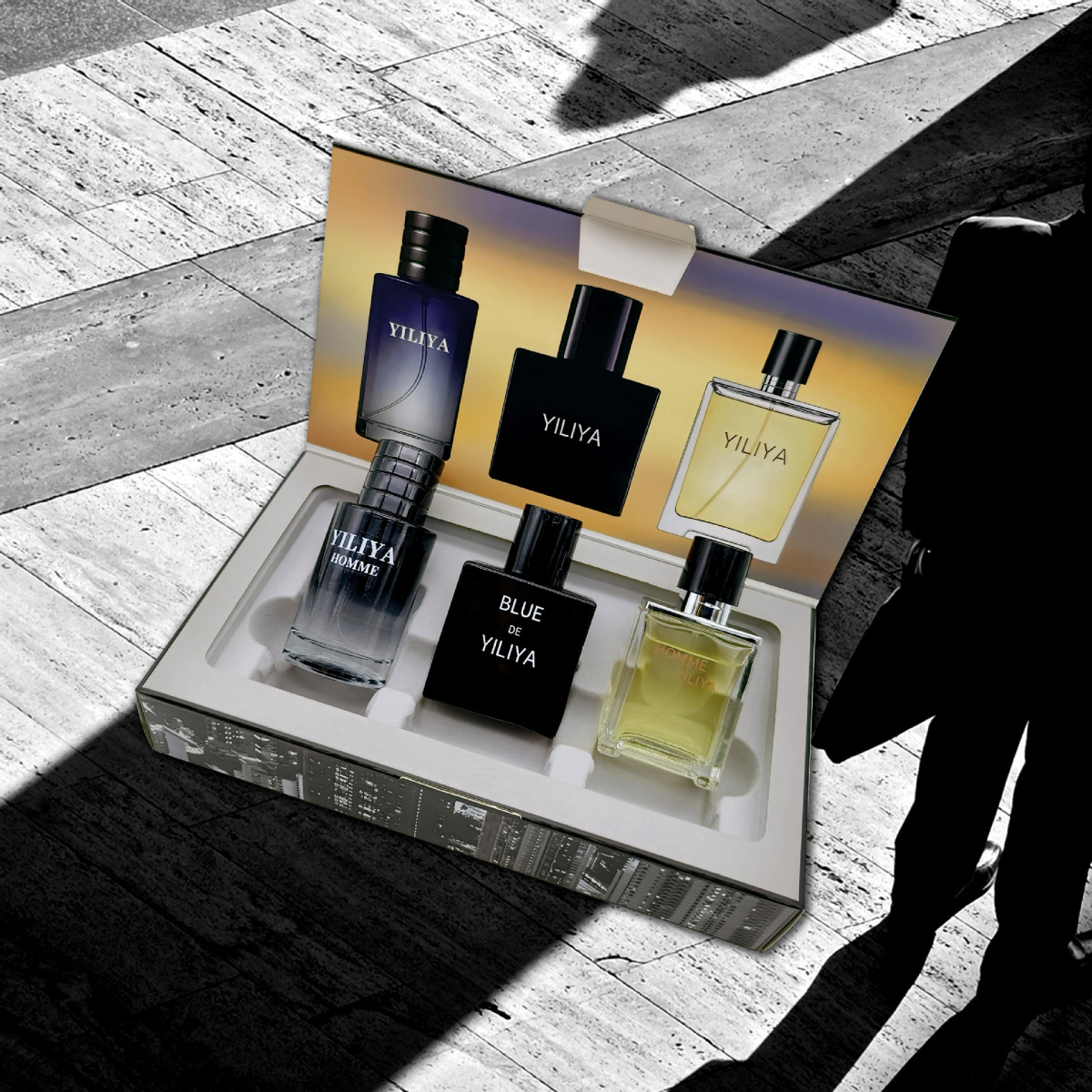 Wholesale Blue Wilderness Men'S Perfume Suit Fresh And Lasting
