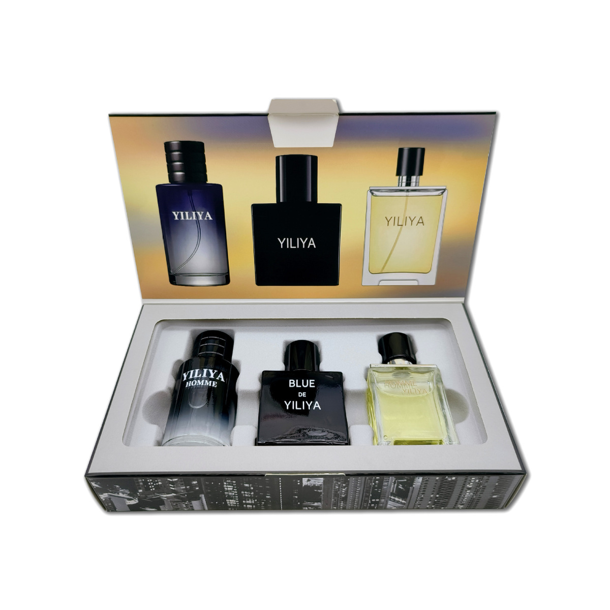 Wholesale Blue Wilderness Men'S Perfume Suit Fresh And Lasting