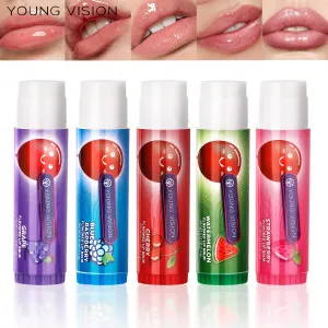 Young Vision Lip Balm Moisturizing Zi Moisturizing Bu Water Anti-Dry Peeling Fruit Flavor Lipstick