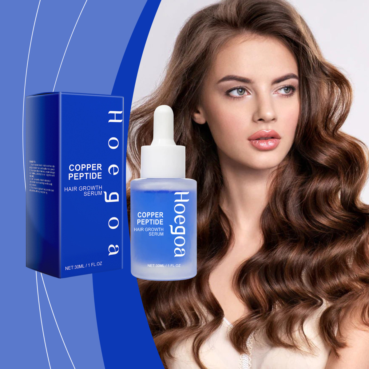 Wholesale Hoegoa Copper Peptide Dense Hair Essence Nourishes The