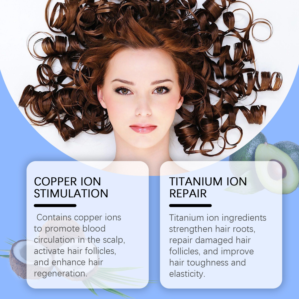 Wholesale Hoegoa Copper Peptide Dense Hair Essence Nourishes The