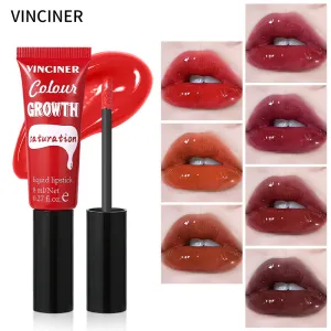 Espejo de labios Vinciner Water Light Doodle Lip Mirror Brillo de labios hidratante Brillo de labios de vidrio