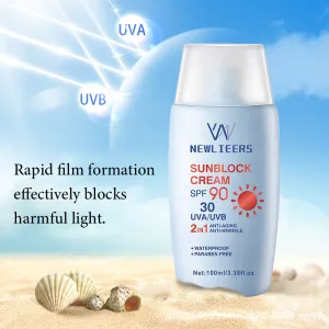 Sunscreen Sunscreen Spf90 Waterproof Anti-Sweat Cream Sunscreen
