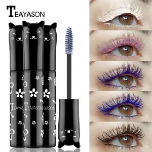 Teayason Multicolor Mascara Blue Purple Pink White Purple Sapphire Blue Coffee Is Not Easy To Faint
