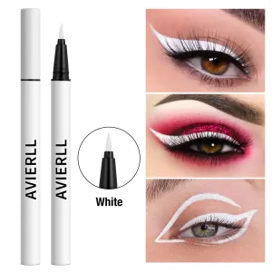 Liquid Eyeliner Quick-Drying Long-Durable Waterproof Very Fine Brush Head Not Sizzy Halloween White