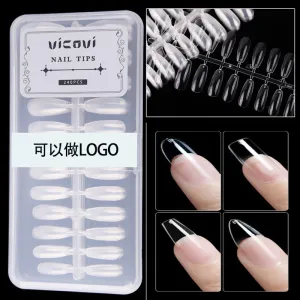 Wearing Nail Patch Nail Patch Special Full Patch Half Patch Ultra-Thin Traceless Nail Patch Jelly Tips Nail Patch Extension