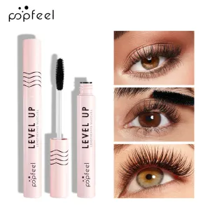 Popfeel Thick Curling Mascara Styling Thick Curling Non-Blooming Eyelash Base Cream Color