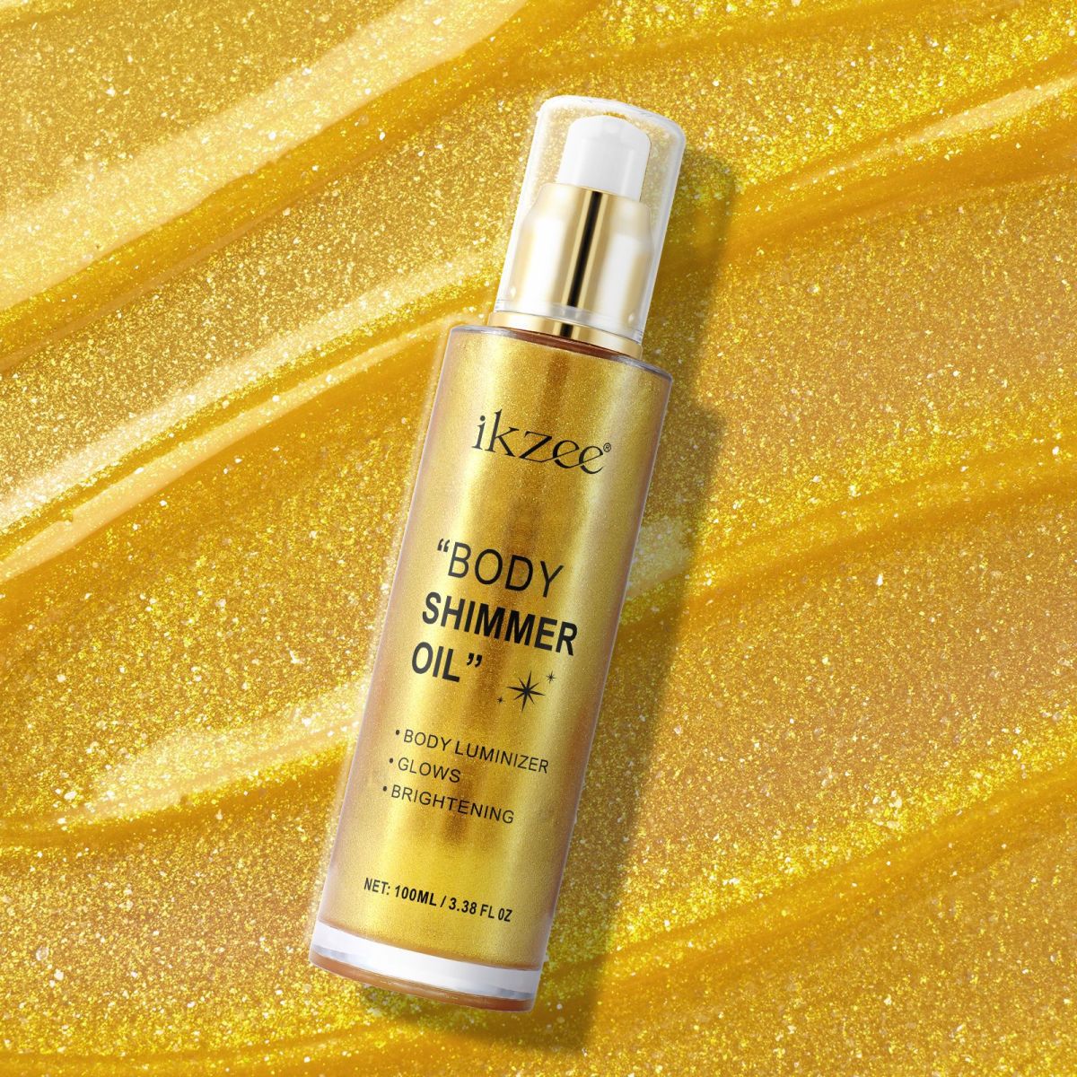Wholesale Ikzee Body Glitter Oil Face High Gloss Brightening