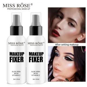 Miss Rose Moisturizing Long-Lasting Makeup Lotion 100Ml Scrub Bottle Clear Makeup Spray