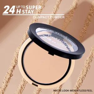 Maffick Naked Tight Powder Cake Soft Focus Light Silky Long Lasting Fixed Makeup Oil Control Natural High Glow