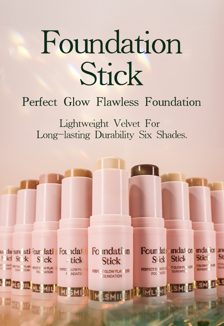 Wholesale Mlsmile 6 Color Foundation Stick Waterproof Sweatproof