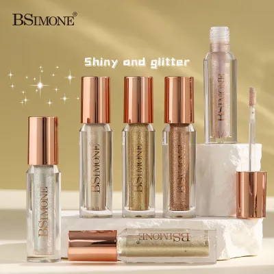 Langmanni Chameleon Liquid Eye Shadow 6 Color Diamond Shine Eye Shadow Liquid Single Pack