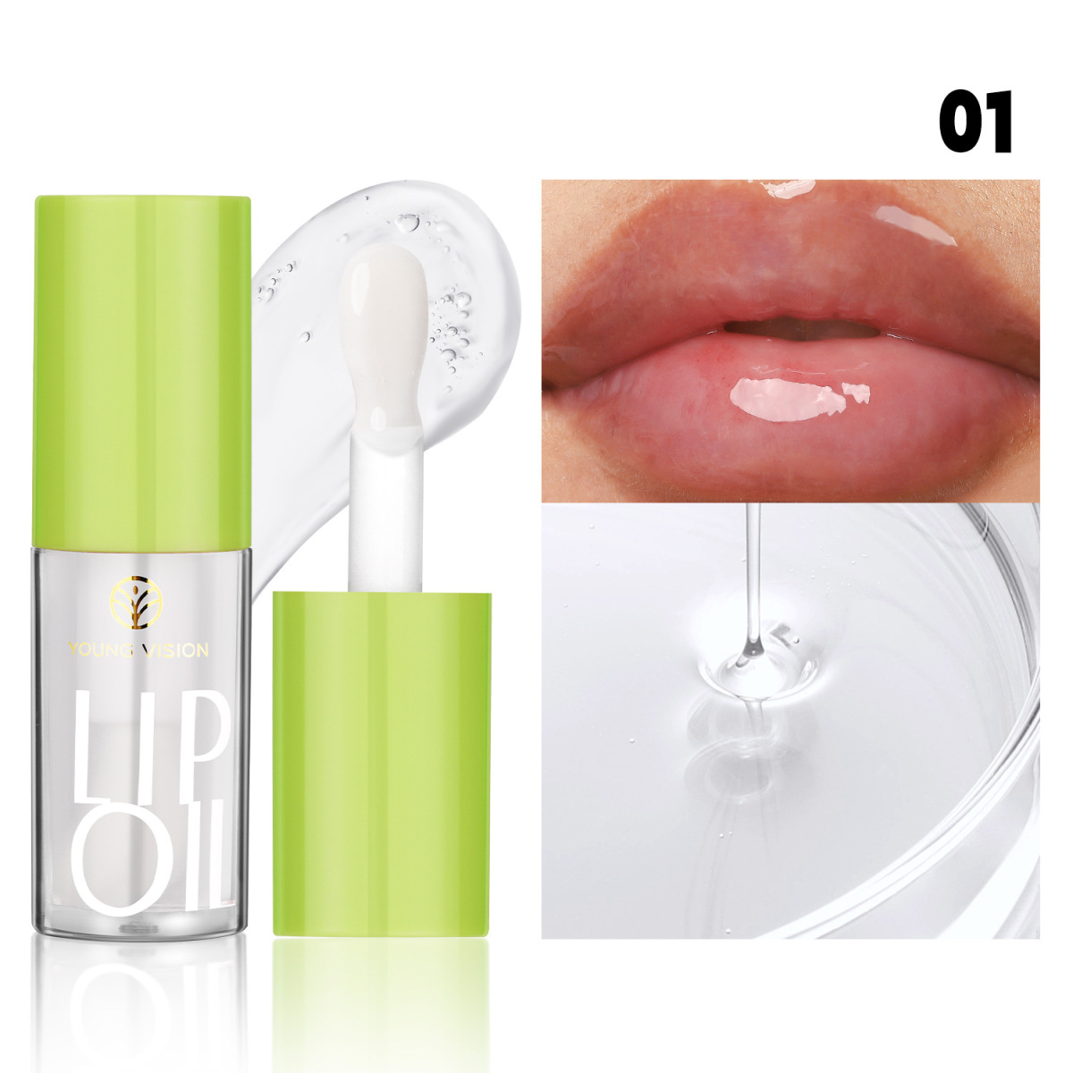 Wholesale Young Vision Lip Moisturizing Lip Oil 6 Color Lip