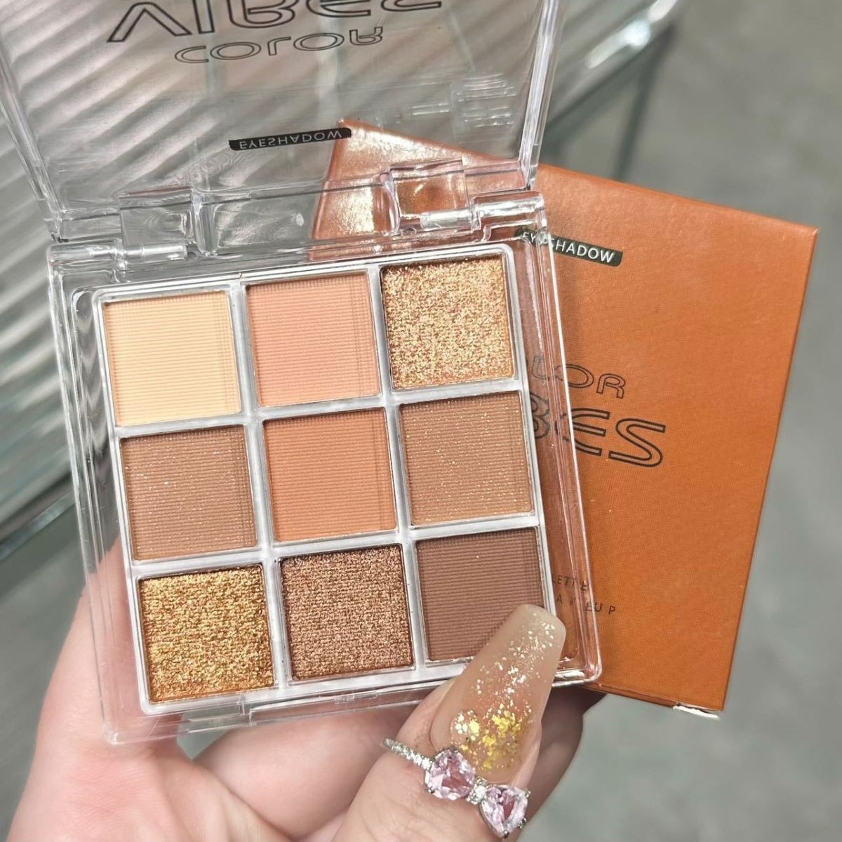 Wholesale Sunset Naked Color Nine Color Eyeshade Plate Matte