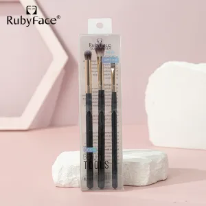 Ensemble de pinceaux de maquillage Rubyface, pinceau combiné à un seul pinceau, pinceau à paupières, pinceau à sourcils, outils de maquillage
