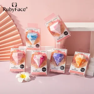 Rubyface Diamond Two-Color Wet And Dry Non-Latex Makeup Tool Beauty Egg