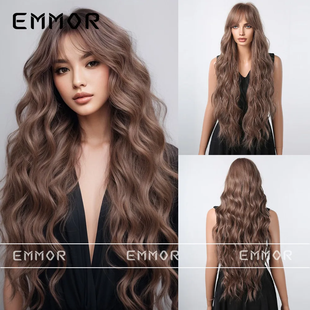Wholesale EMMOR Live Broadcast Long Hair Eight-Character  display picture 3