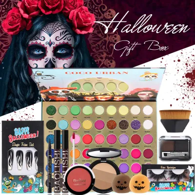 Halloween Christmas Variety Of Makeup Suit Beginners Eye Shadow Cosmetics Suit Beauty Gift Box Makeup