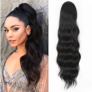 Water Ripple Long Curly Hair Drawstring Ponytail Wig WomenS Ponytail Chemical Fiber Wig Ponytail