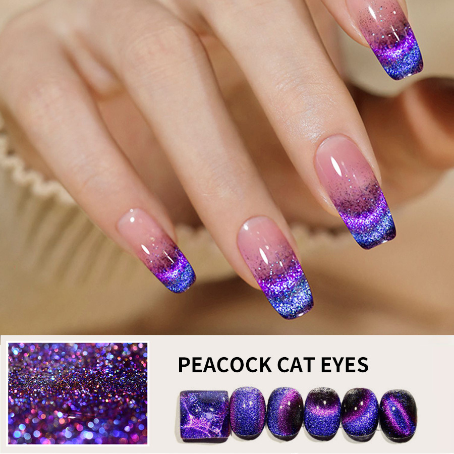 Crystal Shimmer New Year Nail Designs