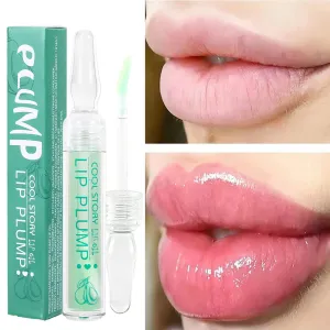 Cool Story Avocado Flavor Lip Oil Moisturizing Moisturizing Transparent Lip Gloss Lip Care Bottle Lip Oil