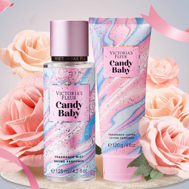 Victoria’s Secret Candy Baby Fragrance Spray & Lotion Set buy