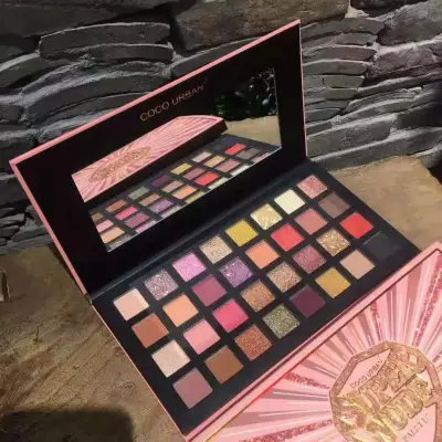 Makeup Misslara Nine-Color Eyeshadow Plate Matte Pearlescent Eyeshadow Lasting Color-Rendering Powder Smoke Makeup